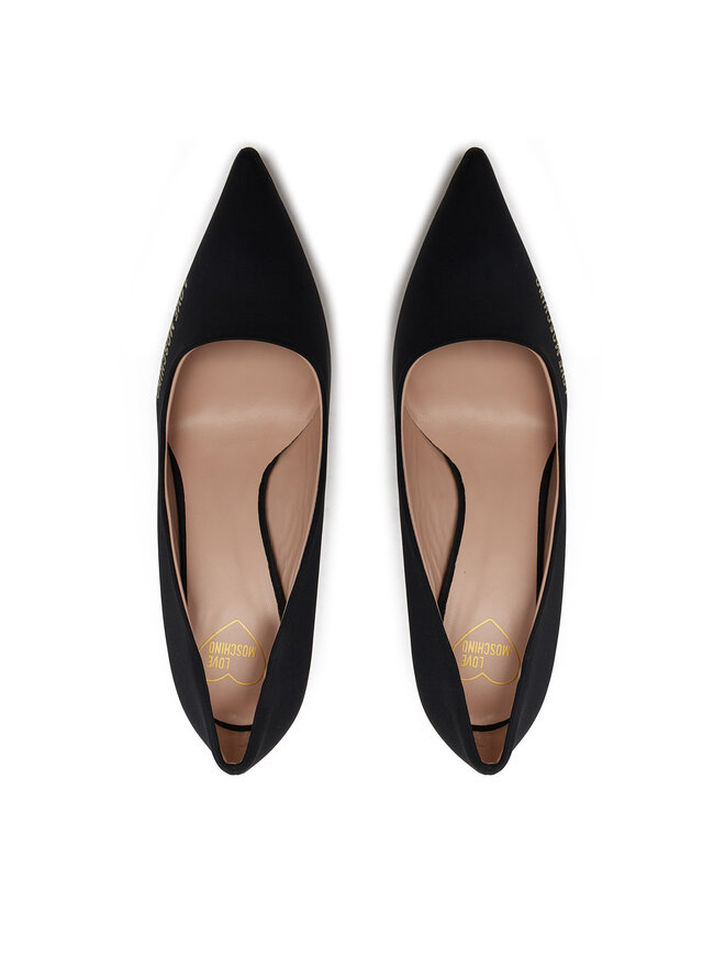 LOVE MOSCHINO Szpilki LOVE MOSCHINO JA10059G1MIM0000 Czarny