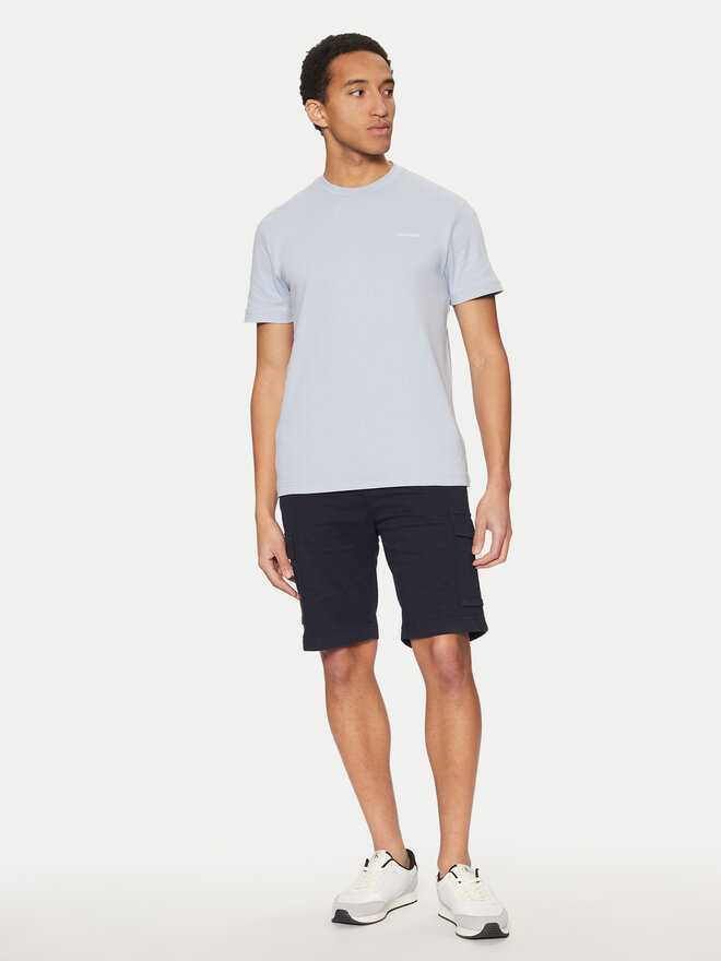 Calvin Klein Calvin Klein Camiseta Micro Logo K10K109894 Azul Regular Fit