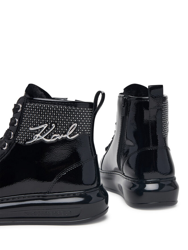KARL LAGERFELD Schnürschuhe KARL LAGERFELD Kapri KL62558S Schwarz