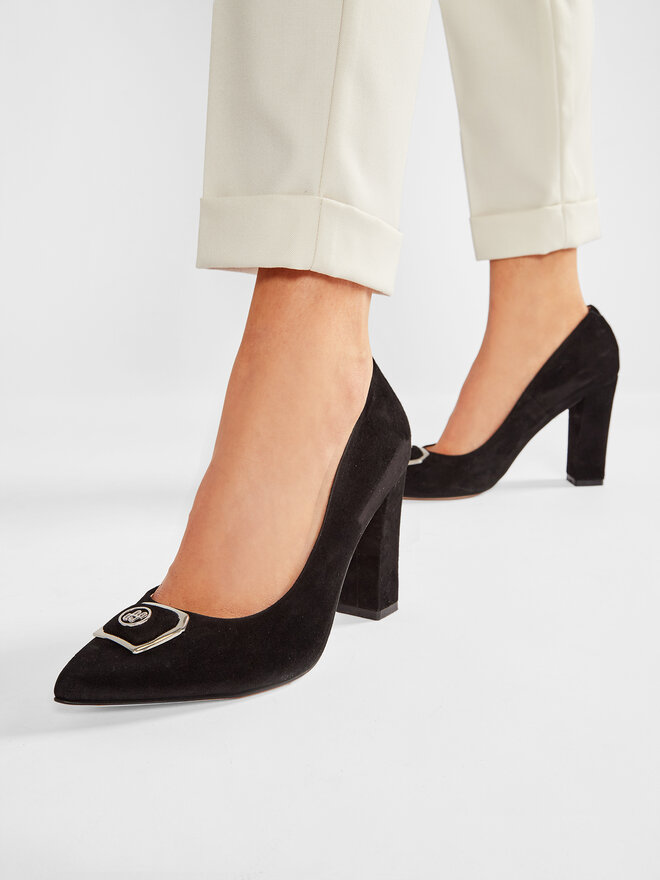 Solo Femme Pusbačiai Solo Femme 14175-82-020/000-04-00 Juoda