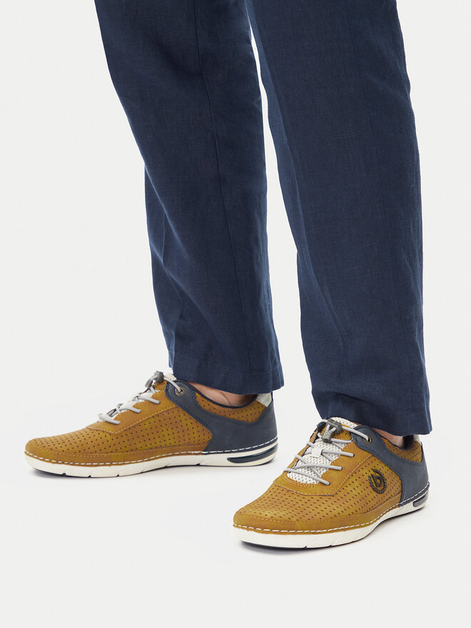 Bugatti Zapatos hasta el tobillo Bugatti 321-ASG03-5050 5041 Amarillo