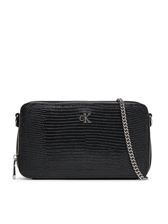 Calvin Klein Сумка Calvin Klein Lizard Embossed Lthr Mini Wallet LV04F1071G Чорний
