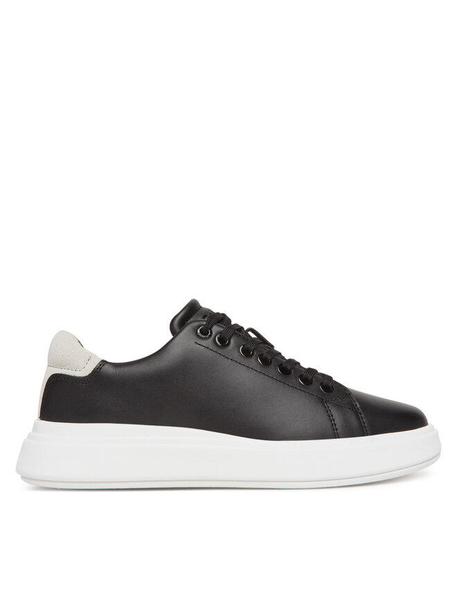 Calvin Klein Sneakersy Calvin Klein Cupsole Lace Up - Suede Bt HW0HW02404 Czarny