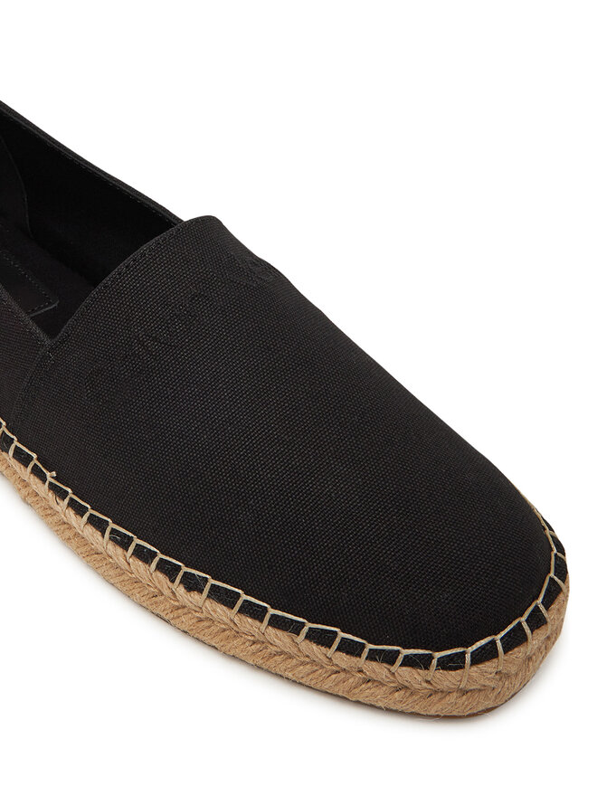 Calvin Klein Espadrile Calvin Klein Espadrille Cv Logo HM0HM01808 Negru