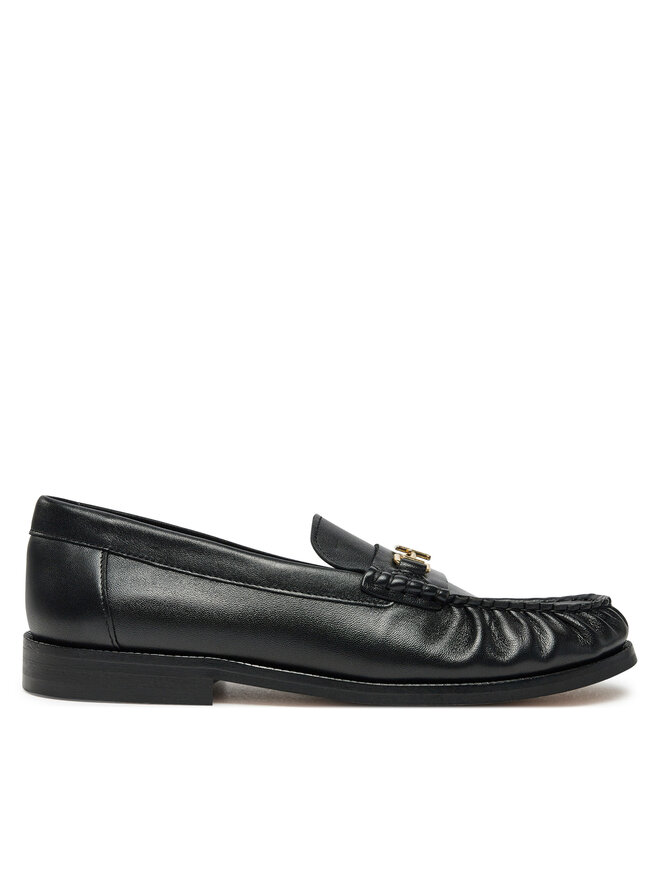 Tommy Hilfiger Mokassins Tommy Hilfiger Soft Leather Horsebit Loafer FW0FW08414 Schwarz