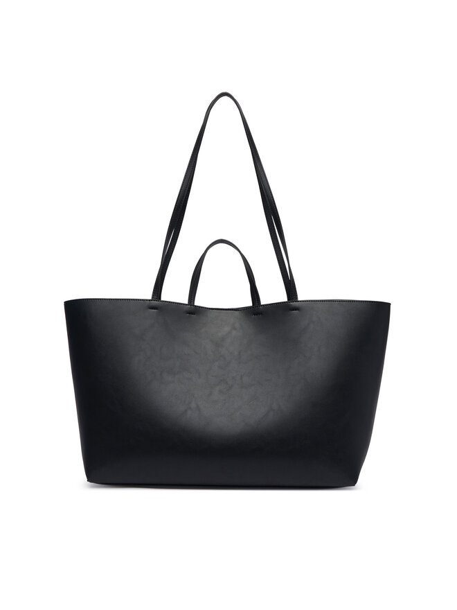 Tommy Jeans Handtasche Tommy Jeans Tjw Must Tote AW0AW19051 Schwarz