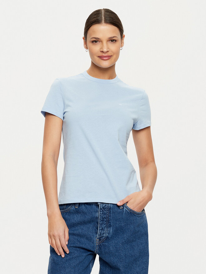Calvin Klein Calvin Klein Camiseta K20K208061 Celeste Regular Fit