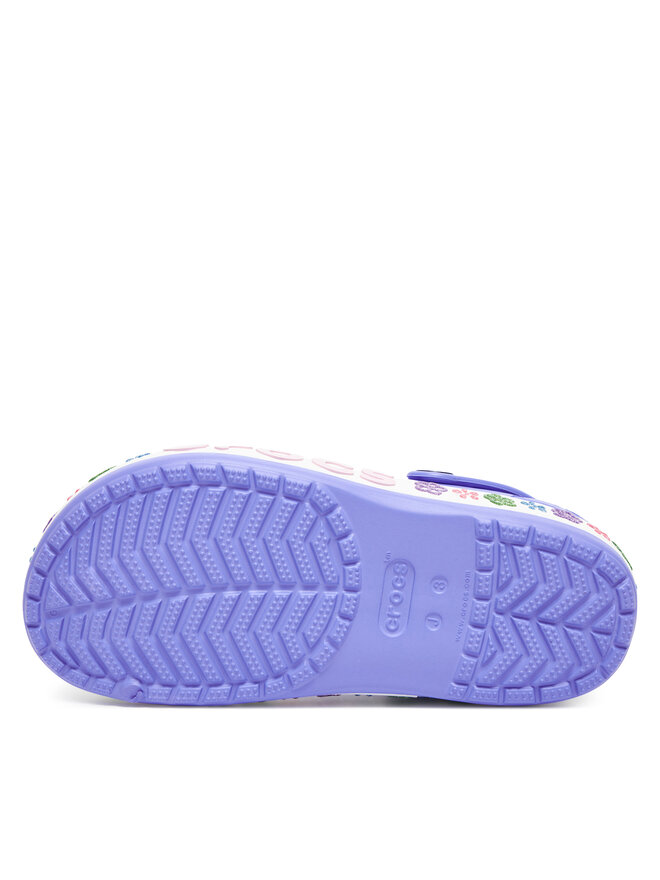 Crocs Klapki Crocs BAYABAND CLOG K 211302-5PY Fioletowy