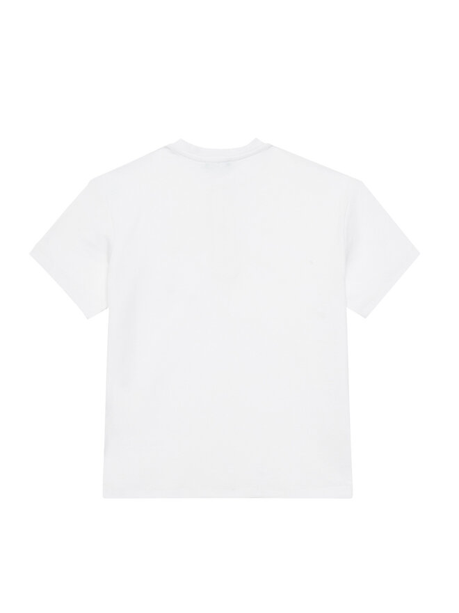 United Colors Of Benetton United Colors Of Benetton Marškinėliai 3F4JC10NN Balta Regular Fit