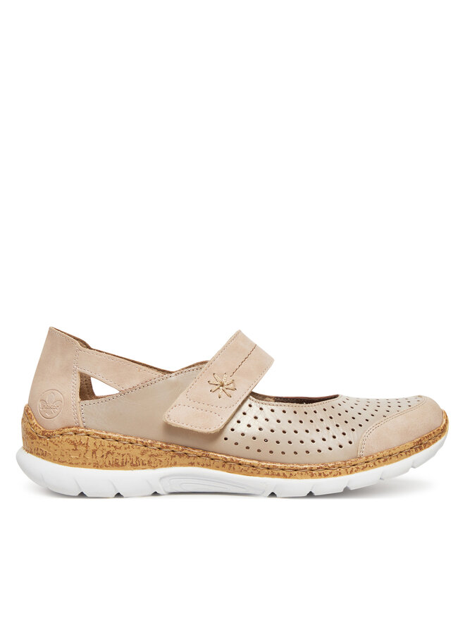 Rieker Halbschuhe Rieker N42B2-62 Beige