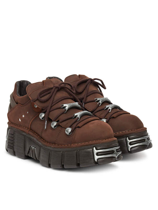 NEW ROCK Sneakersy NEW ROCK M-120N-C56 Brązowy