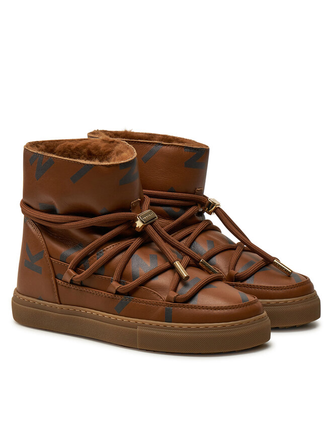 Inuikii Sněhule Inuikii Full Leather 75202-088 Hnědá