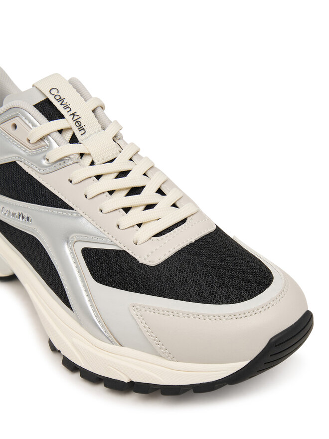 Calvin Klein Sneakers Calvin Klein Hike Run Ckstripe Mesh Met HW0HW03140 Schwarz