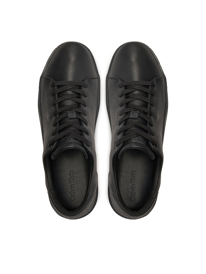 Calvin Klein Zapatillas Calvin Klein Low Lace Up Lth Mono HM0HM01236 Negro