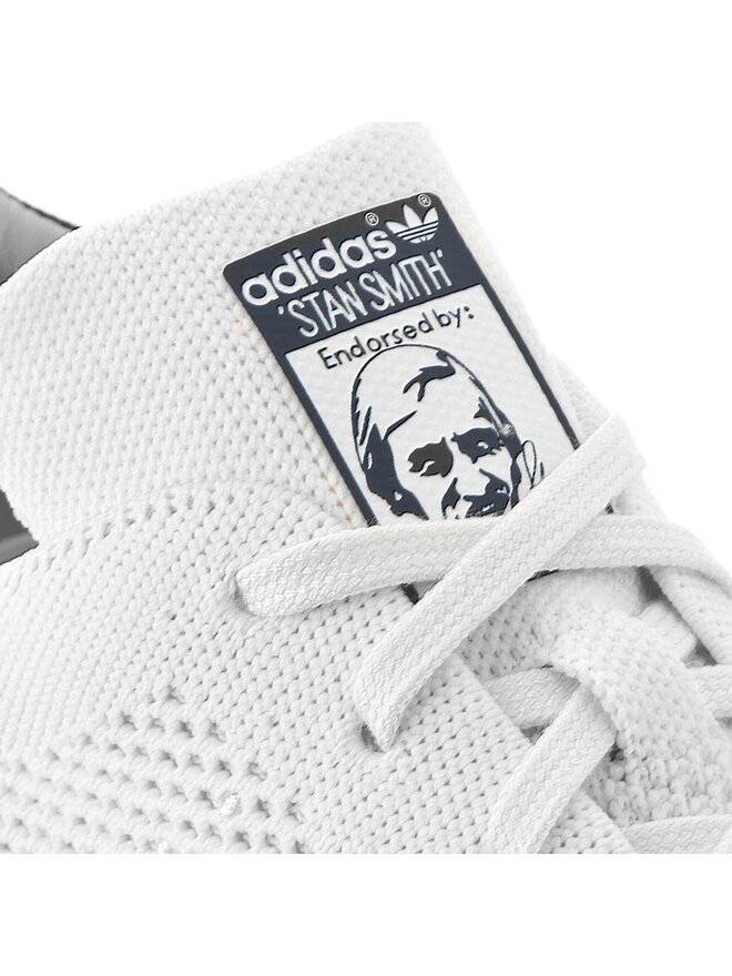 Adidas originals stan smith og primeknit trainers in white s75148 outlet