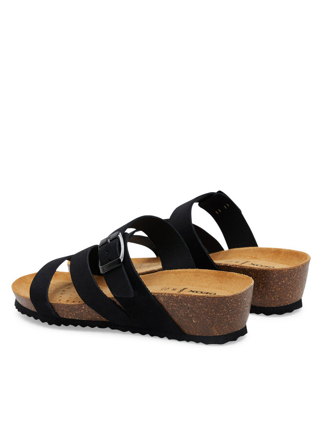 Geox Klapki Geox D New Sthellae D551AA 00032 C9999 Czarny