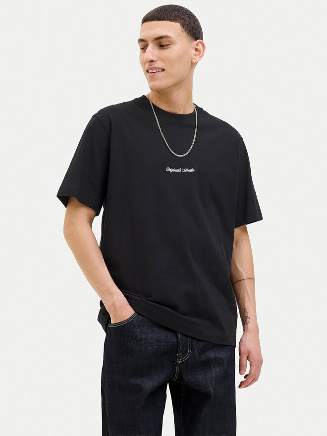 Jack&Jones Jack&Jones Camiseta Norrebro 12282892 Negro Relaxed Fit