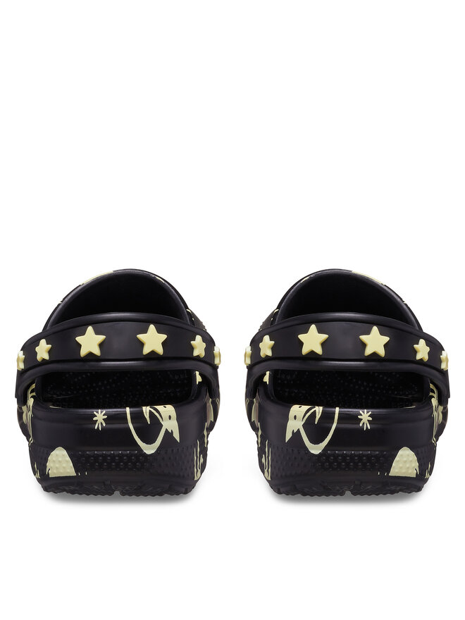 Crocs Klapki Crocs Classic Glow Space Clog K 210355 Czarny