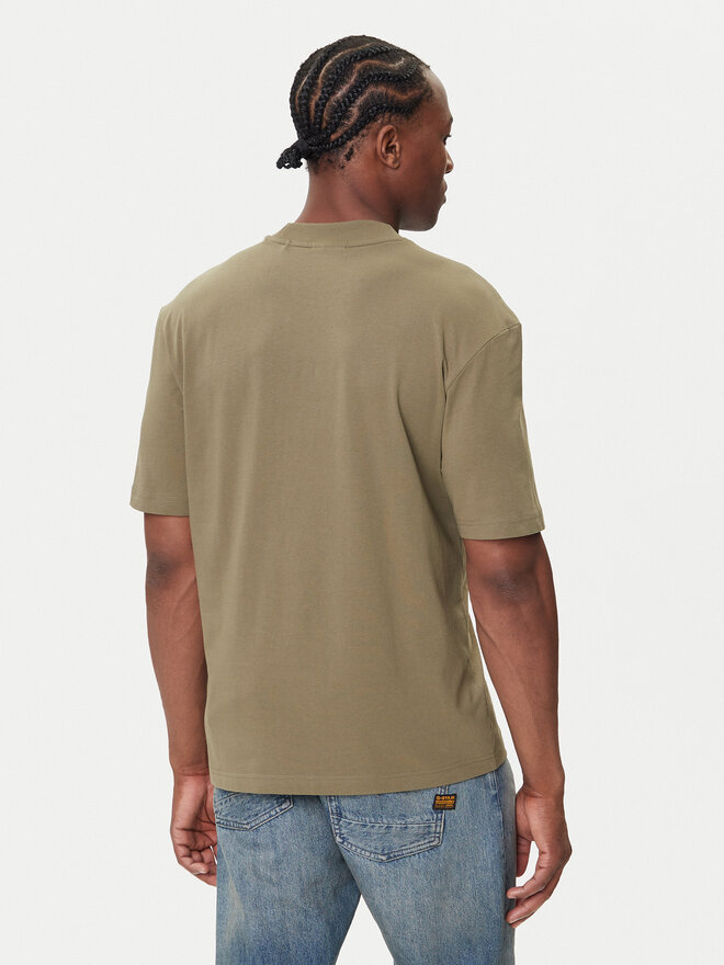 HUGO HUGO Camiseta Manche Courte Homme 50509991 Caqui Regular Fit