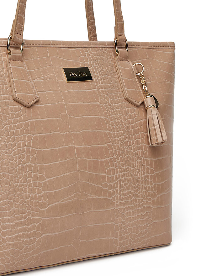 DeeZee Handtasche DeeZee DZE-S-004-07 Beige