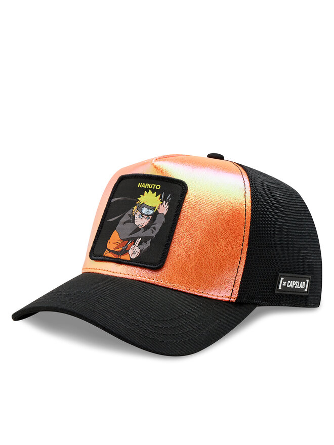 Capslab Czapka z daszkiem Capslab Naruto Capslab Trucker CL/NS2/1/CT/NOE Pomarańczowy