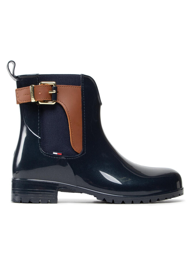 Tommy Hilfiger Kalosze Tommy Hilfiger Oxley 2Z2 FW56822108 Granatowy