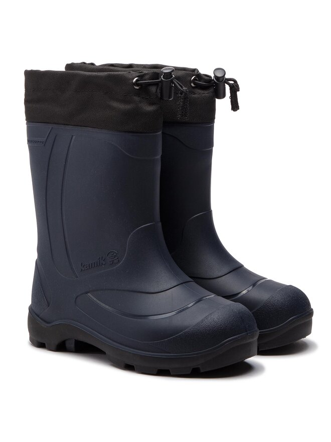 Kamik Snobuster1 - Stivali di gomma Unisex Bambini, (Navy Marine Nav), 25 EU : kamik