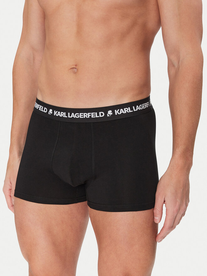 KARL LAGERFELD KARL LAGERFELD Pack de 5 bóxers A1M47082 Negro