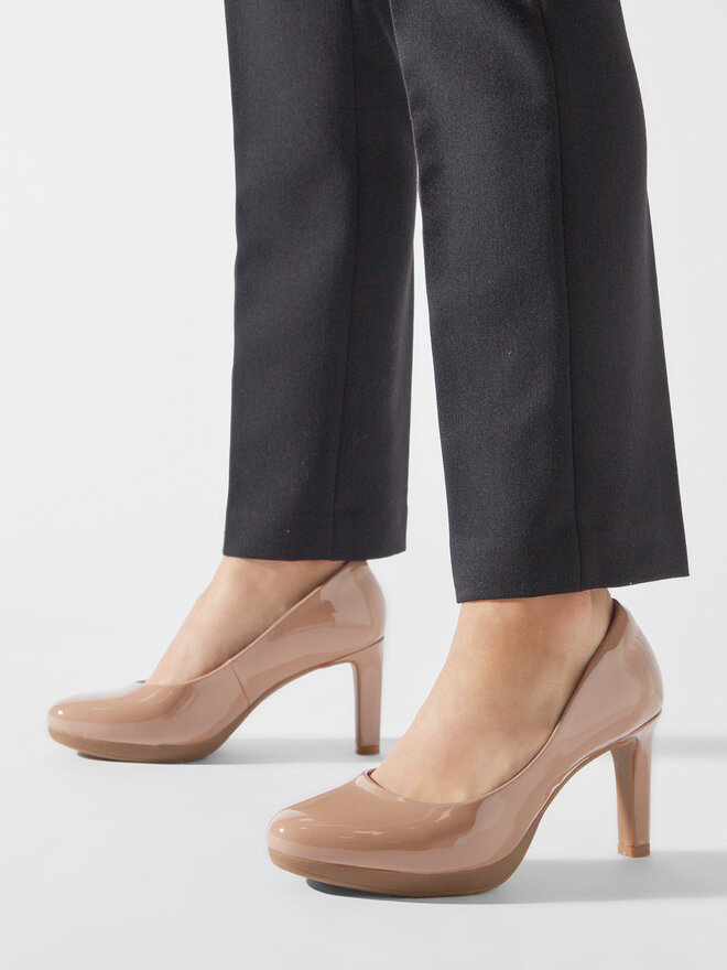 Clarks Ambyr Clarks Pumps Pink Decollete Donna Clarks Ambyr Shine