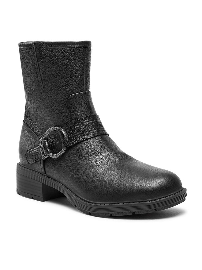 Clarks Stivaletti Clarks Hearth Cross 261742344 Nero