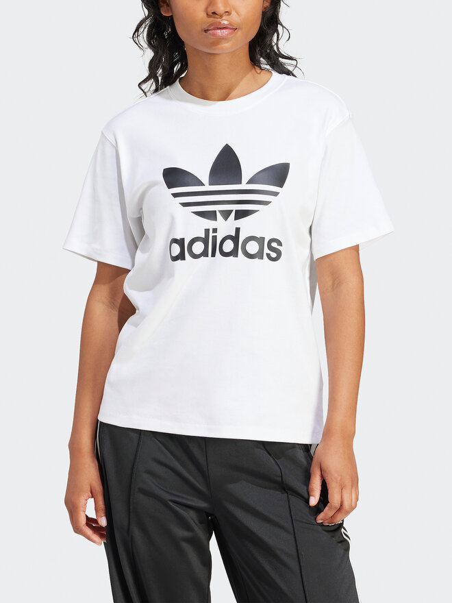 adidas adidas Póló Trefoil IR9534 Fehér Regular Fit