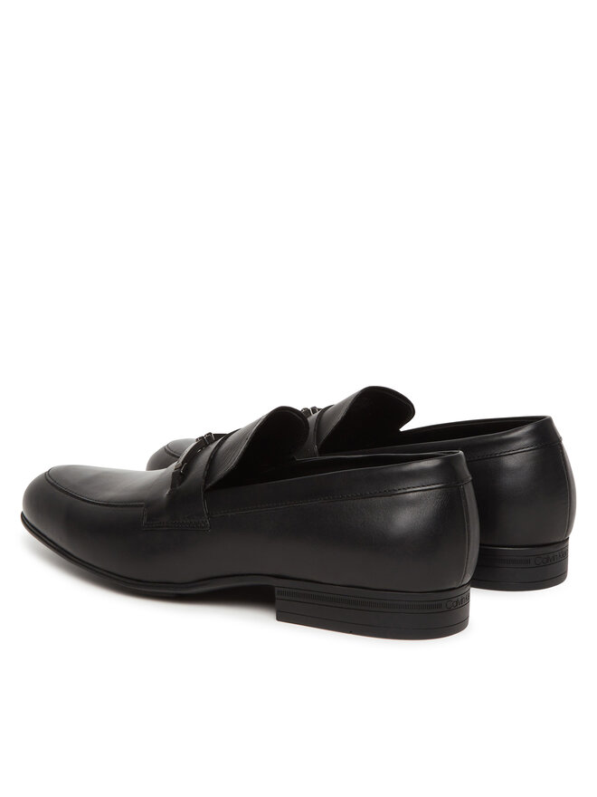 Calvin Klein Półbuty Calvin Klein Almond Moccasin W/ Bit HM0HM01884 Czarny