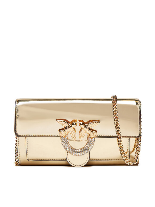 Handtasche PINKO Love One Wallet C AI 24 25 PLTT 100062 A1JD Goldfarben de.eschuhe.ch