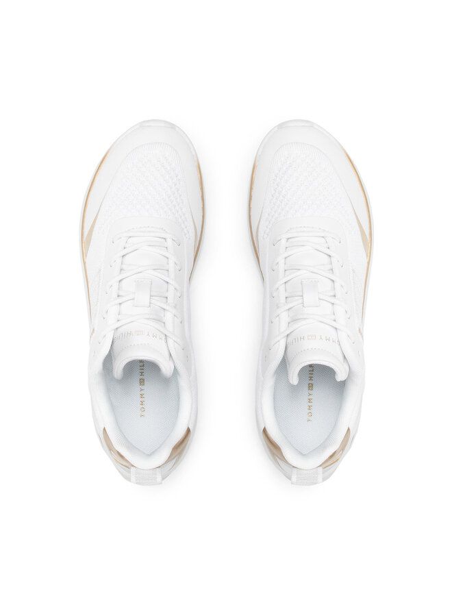Tommy Hilfiger Αθλητικά Tommy Hilfiger Knited Light Sneaker FW0FW05791 Λευκό