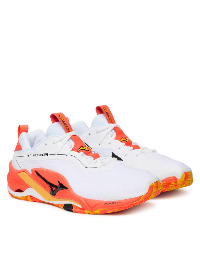 Mizuno Batai uždaroms aikštelėms Mizuno Wave Stealth Neo 2 X1GA2400 Oranžinė