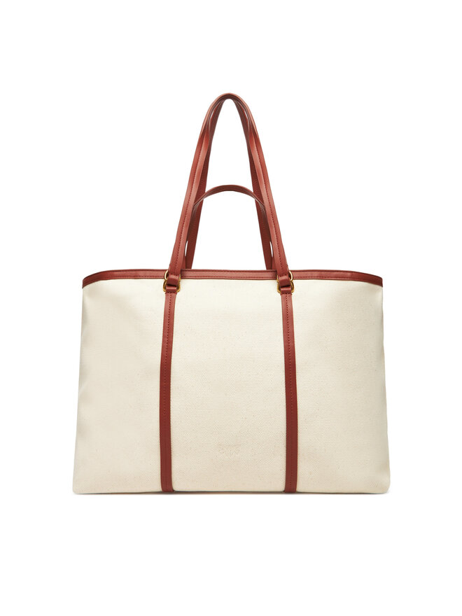 PINKO Τσάντα PINKO Miranda Shopper Extra PE 25 PLTT 104715 A2G2 Μπεζ