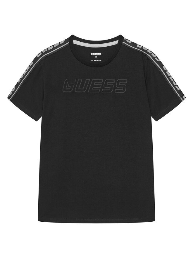 Guess Guess T-Shirt L4YI50 J1314 Μαύρο Regular Fit