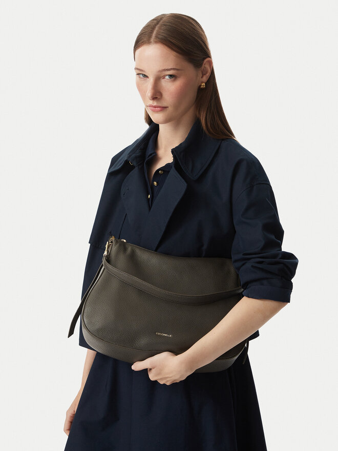 Coccinelle Handtasche Coccinelle U45 Coccinellenory E1 U45 13 01 01 Khakifarben