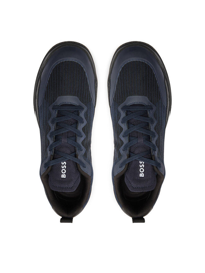 BOSS Sneakersy Boss Courtstride Tenn 50523209 Tmavomodrá