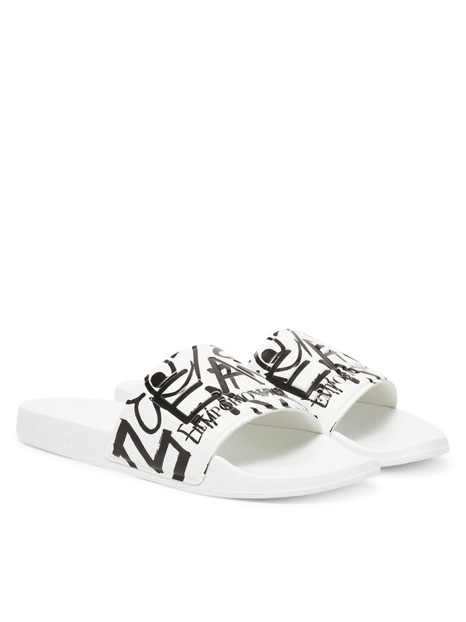 EA7 Emporio Armani Šľapky EA7 Emporio Armani 7X000108 AF15118 M0112 Biela