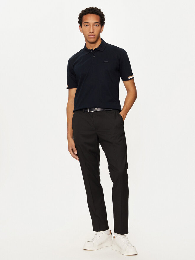 BOSS Boss Поло Parlay 147 50467113 Cиній Regular Fit