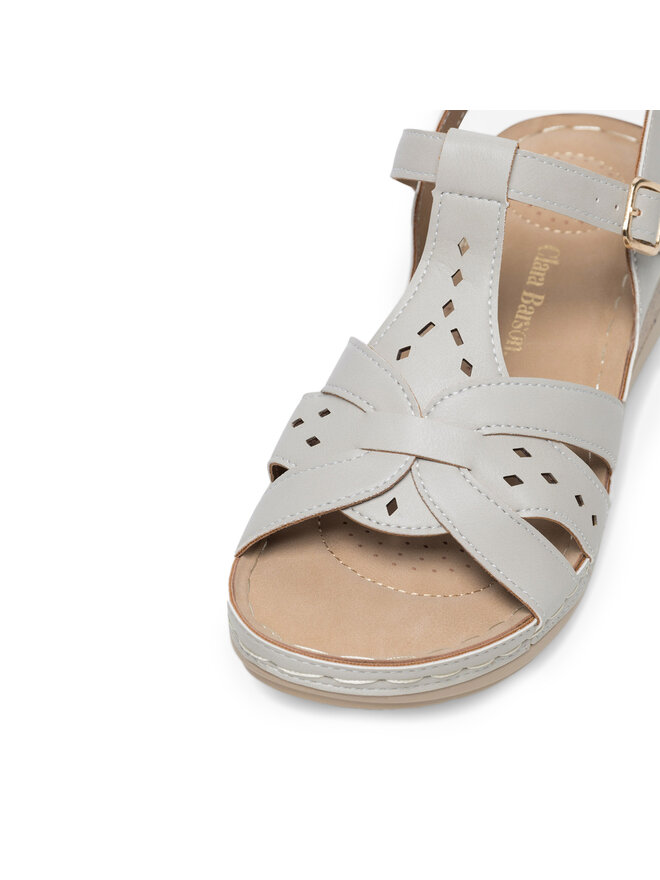 Clara Barson Sandalen Clara Barson WYL0510-25 Grau