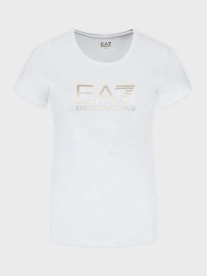 EA7 Emporio Armani EA7 Emporio Armani T-Shirt 8NTT66 TJFKZ 0101 Weiß Slim Fit