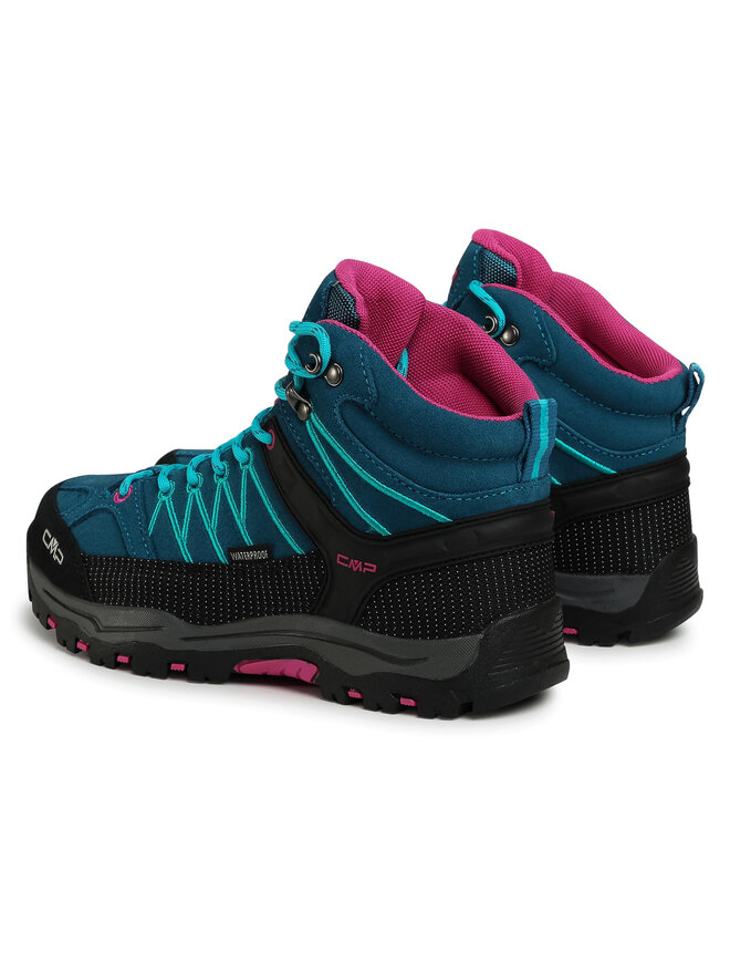 CMP Trekkingi CMP Kids Rigel Mid Trekking Shoes Wp 3Q12944J Niebieski