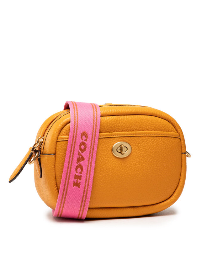 Bolso Coach Cam Bag Ltr Wbb Strp C9992 Naranja zapatos.es