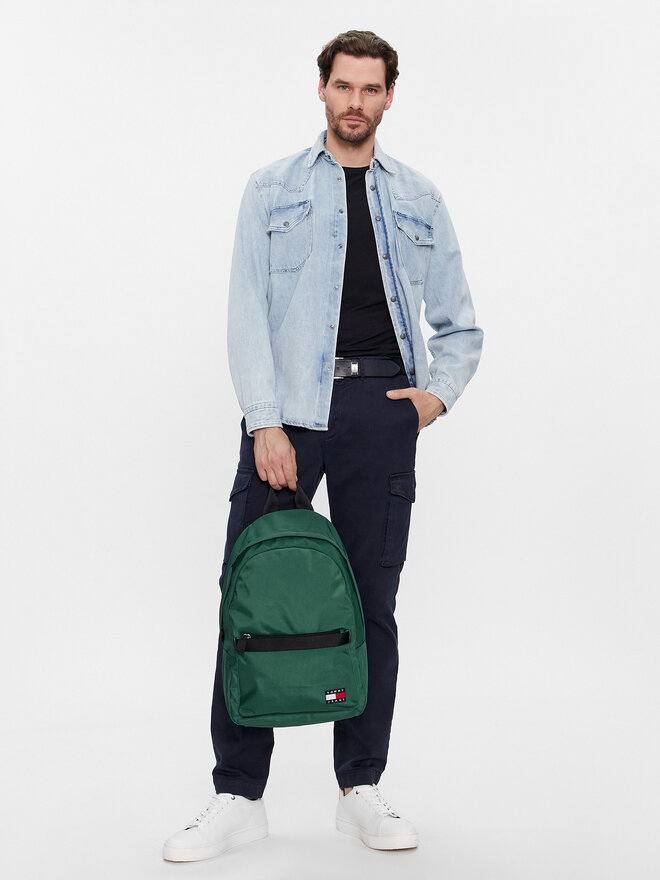 Tommy Jeans Zaino Tommy Jeans Tjm Daily Dome Backpack AM0AM11964 Verde