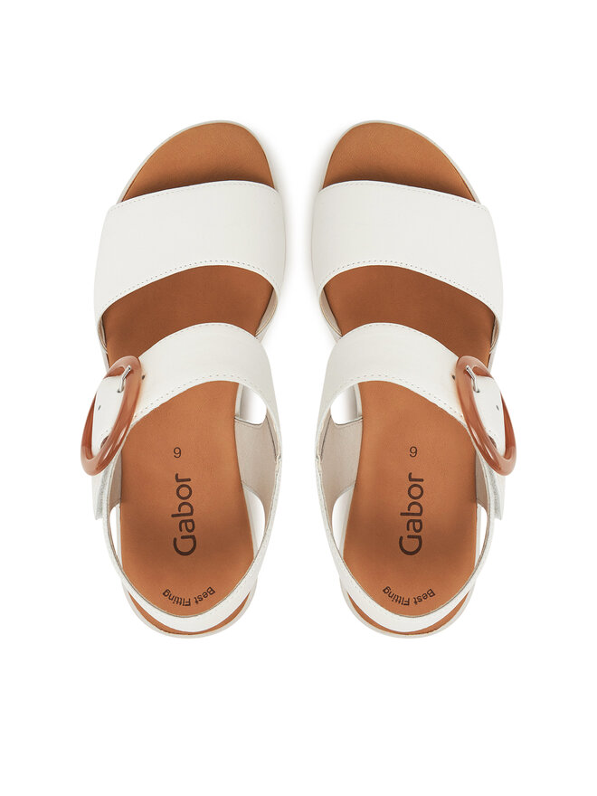 Gabor Босоніжки Gabor 64.550.20 Білий