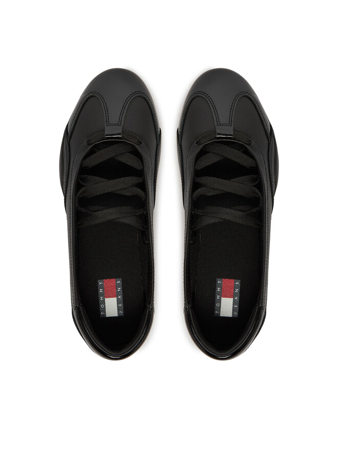 Tommy Hilfiger Ballerinas Tommy Hilfiger Tjw Ballet Sneaker EN0EN03169 Schwarz