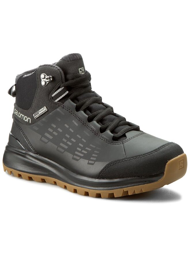 Salomon Трекінгові черевики Salomon Kaipo Cs Wp 2 390590 26 V0 Black/Asphalt/Titanium