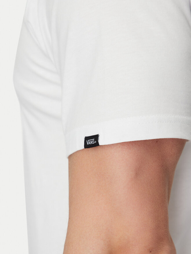 Vans Vans T-Shirt Left Chest Logo VN0A3CZEY281 Λευκό Classic Fit